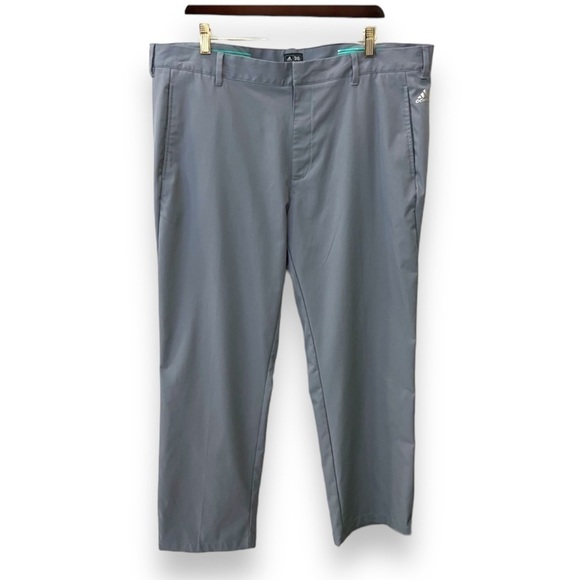 Adidas men’s Golf Pants, grey, lightweight, size 40x32 - Picture 1 of 13